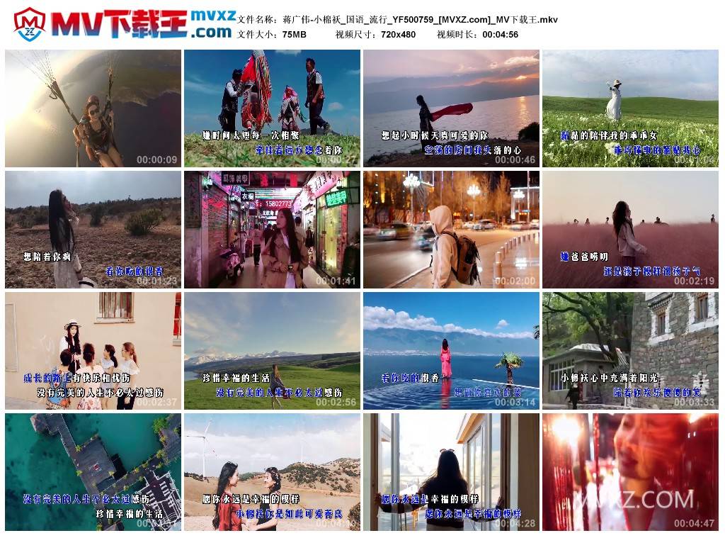 蒋广伟-小棉袄_国语_流行_YF500759